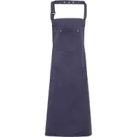 Premier Katoenen Chino Slabbenschort (Staal/Coolgrijs)