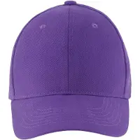 Sols Buffalo 6 panel baseballpet (Donkerpaars)