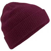 Beechfield Biologische Katoenen Beanie (Bourgondië)
