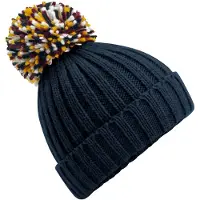 Beechfield Unisex Hygge muts voor volwassenen (Franse marine)