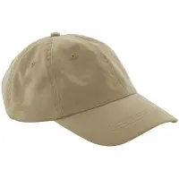 Beechfield Baseballpet met Paneel van Biologisch Katoen (Woestijnzand)