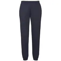Fruit Of The Loom Heren Klassiek Elastisch Manchet Joggingbroek (Deep Navy)
