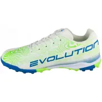 Joma Evolution kunstgras voetbalschoenen voor kinderen (Wit)