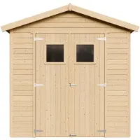 Timbela M351+M351G - Houten tuinhuis - 4,08 m² - 222x233xH234 cm - met vloer