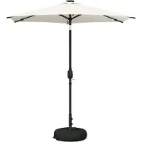 vidaXL Tuinhaard met LED-verlichting en basis 230 x 230 cm Polyester