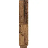 vidaXL Kast Set 2 st Oud hout Bewerkt hout