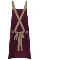 Karlowsky Urban-look slabbenschort met kruisband en zakken (Aubergine)