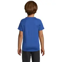 Sols Kinderen/Kinderen Sportief Raglan T-shirt (Koningsblauw)