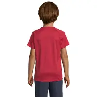 Sols Kinderen/Kinderen Sportief Raglan T-shirt (Rood)