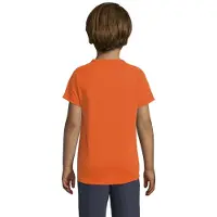 Sols Kinderen/Kinderen Sportief Raglan T-shirt (Neon Oranje)