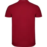 Roly Heren Ster Poloshirt (Granaatrood)