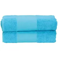 Artg Print-Me-handdoek (Aqua Blauw)