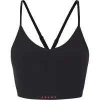 Falke Perform Better Light Support voor laag activiteitsniveau functioneel sportbeha dames zwart - maat L