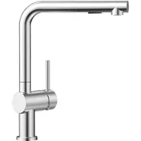 CECIPA MAX Luxe Keukenmengkraan - Met Handdouche & 2 Straalsoorten - Loodvrij RVS - DVGW Gecertificeerde Slangen - Geborsteld