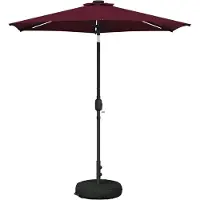 vidaXL Tuinhaard met LED-verlichting en basis 230 x 230 cm Polyester