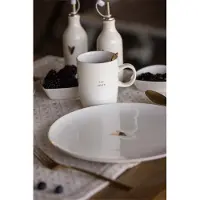 Zusss Mok Tea Lover Wit / Goud 350 ml