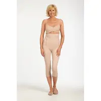 AMOENA Compressie Bermuda 2-ZIP-BO NUDE - maat L