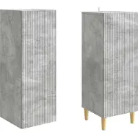 vidaXL Kast Set 2 st Bewerkt hout