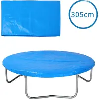 Monzana Afdekhoes trampoline blauw Ø305cm