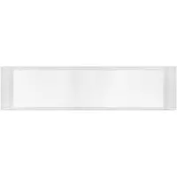 Hotbath &More Inbouwnis - 30 x 120 cm - Frameless - Mat Wit