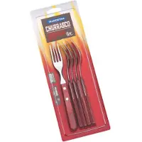 Tramontina Steakvork Gaucho Rood (Set van 6)
