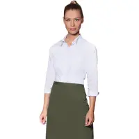 Karlowsky Basic Bistro Contrast Schort (Mosgroen)