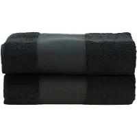 Artg Print-Me-handdoek (Zwart)