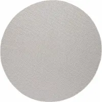 vidaXL Binnen kleed LUGO Crèmekleurig Ø 120 CM Polyester