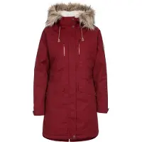 Trespass - Dames Faithful Waterdichte Jas (Rood)