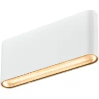 SLV Led muurspot Oval 18 Up & down - wit