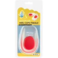 Wellhealth - Comfortabele hielspoorkussens voor extra ondersteuning - Dames - 2 paar