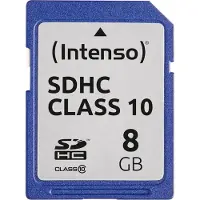 Intenso 8GB SDHC Class 10 SD-Karte - Geheugenkaarten