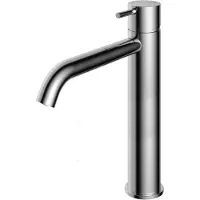 Hotbath Cobber - Wastafelmengkraan - zonder Waste - Laag - Chroom - Opbouw - Chroom - V02