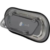 PLASTIMO P2351430 Mosquito Net Transparant 490 x 230 mm
