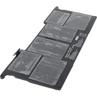 AccuCell Accu geschikt voor A1495 voor MacBook Air 11 "A1465, Li-Polymer, 7,6 V, 5100 mAh, 39 Wh, ingebouwd, met gereedschap