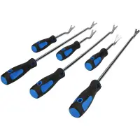 BRILLIANT TOOLS BT511045 Soldeergereedschapsset voor bekledingsclips, 6-delig