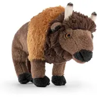 Living Nature Knuffel - 22 cm - Europees Bison - - OneSize - Knuffels