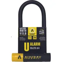 Auvray Antivols U A90210 - Beveiligingsslot met alarm , 120 dB