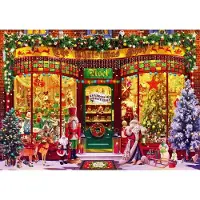 Bluebird Puzzle legpuzzel Festive Shop - 2000 stukjes kleurrijk speelgoed.