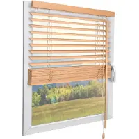 Sol Royal FSC gecertificeerd houten jaloezieën SolDecor JH3 rolgordijnen in eikenhout 60x130 cm - Milieuvriendelijk geproduceerd