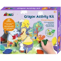 Avenir Crayon Activity Kit - Bos Concert - 3 In 1 - Kleuren-Bouwen-Spelen - 3+