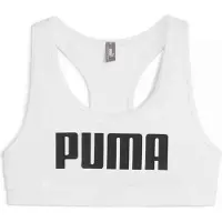 Puma 4 Keeps Sports Bra Wit XS Vrouw