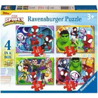 Ravensburger 4-in-1 puzzel Spidey Karton Puzzel
