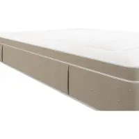 Vente-unique Set 160 x 200 cm witte opbergboxspring + hybride matras met 7-zone pocketveren en traagschuim dikte 28 cm - CIREVA van YSMÉE