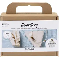 Creative Company Creativ Company Mini Hobbyset Sieraden Kristal Ketting en Oorbellen
