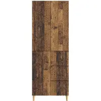 vidaXL 2 st Oud hout