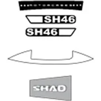 Shad SH46 Stickers
