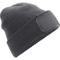 Beechfield Unisex Volwassenen Verdunnen Printer Beanie (Grafiet)