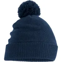 Beechfield Snowstar Thermische Muts (Franse marine)