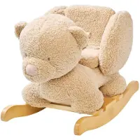 Andre merker TEDDY schommelende speelgoed teddybeer, beige